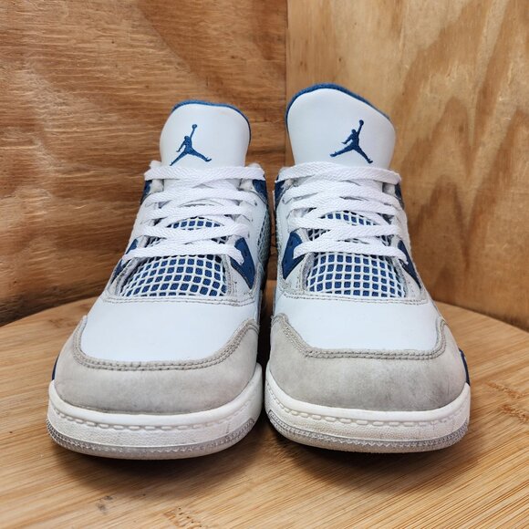 Nike Air Jordan 4 Retro Boys Sneakers Size 2.5Y - Picture 2 of 10